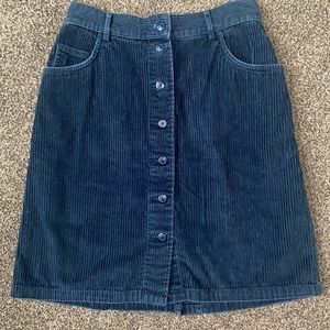 Eddie Bauer Corduroy Skirt